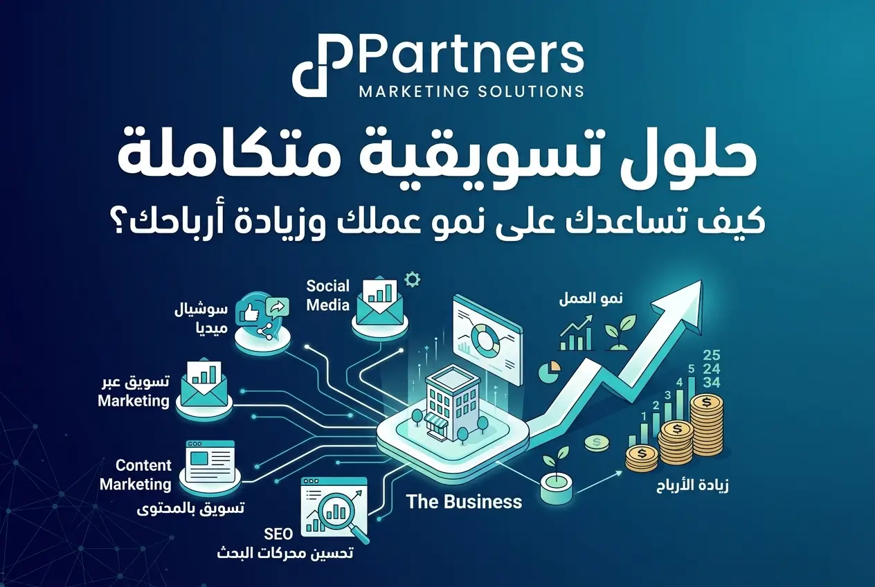 حلول تسويقية متكاملة كيف تساعدك على نمو عملك وزيادة أرباحك؟